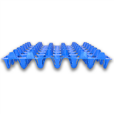 Blue 30-cell tray - washable, plastic